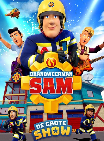 United Labels Brandweerman Sam capuchontrui voor jongens met