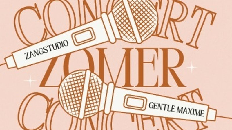 Zangstudio Gentle Maxime - Zomerconcert