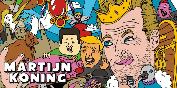 Martijn Koning - Koning te Rijk, 28 oktober 2017 in Theater Ludens, hét cultuurpodium van de ...